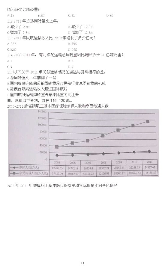 2013年河南公务员考试行测真题及答案解析